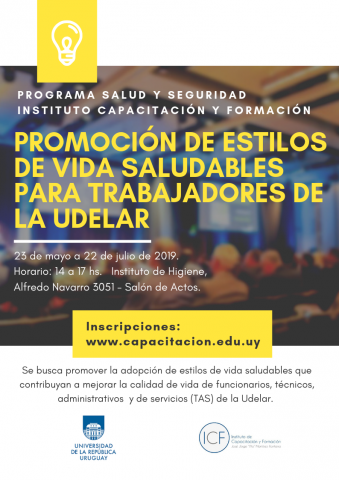 Curso estilos de vida saludable ICF UdelaR 